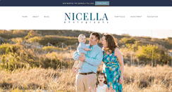 Desktop Screenshot of nicellaphotography.com